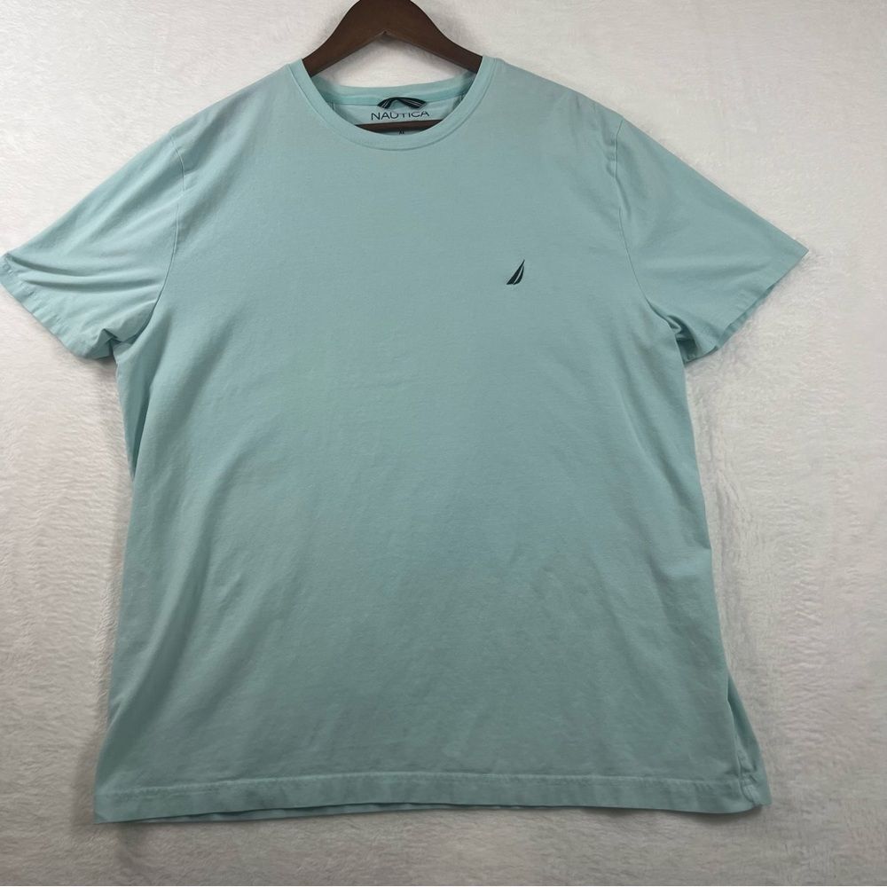 Nautica Men's Light Blue or teal color T-Shirt size XL